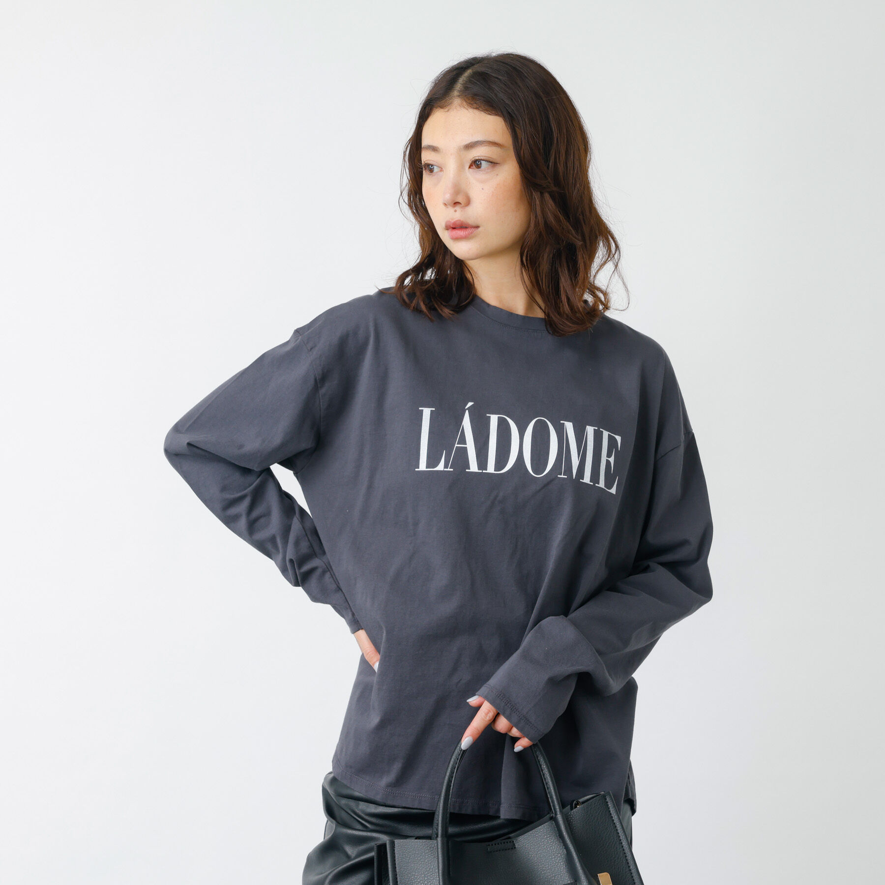 Rouge vif「別注【MICA&DEAL /マイカアンドディール】LADOME プリントロンT」|Tシャツ・カットソー|