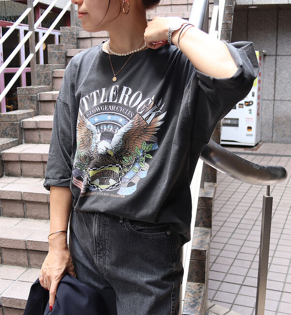 Rouge vif「【MICA&DEAL&times;GOOD ROCK SPEED】ロックT / 5分袖 /」|Tシャツ・カットソー|
