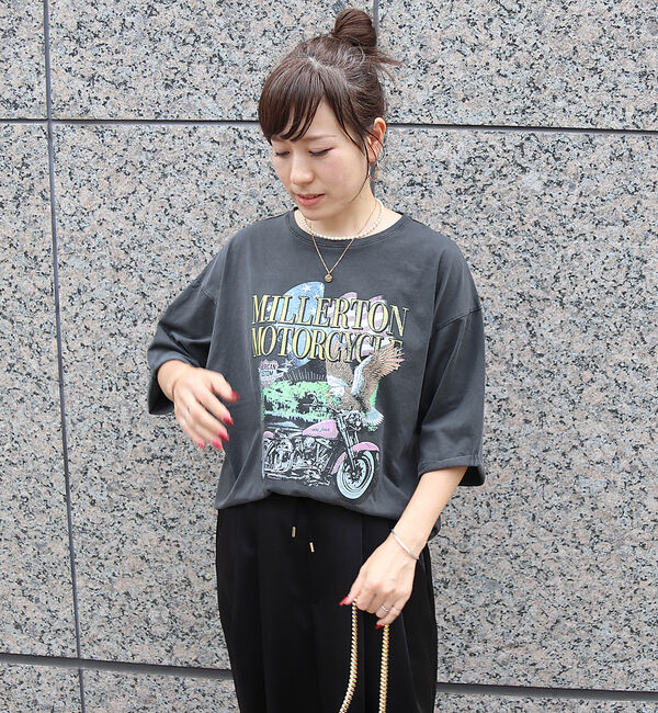 Rouge vif「【MICA&DEAL&times;GOOD ROCK SPEED】ロックT / 5分袖 /」|Tシャツ・カットソー|