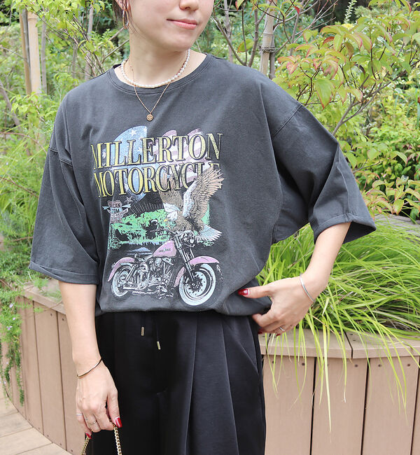 Rouge vif「【MICA&DEAL&times;GOOD ROCK SPEED】ロックT / 5分袖 /」|Tシャツ・カットソー|