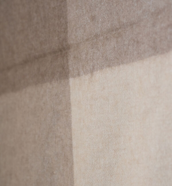 Rouge vif「カシミヤ　大判チェックストール」|マフラー|