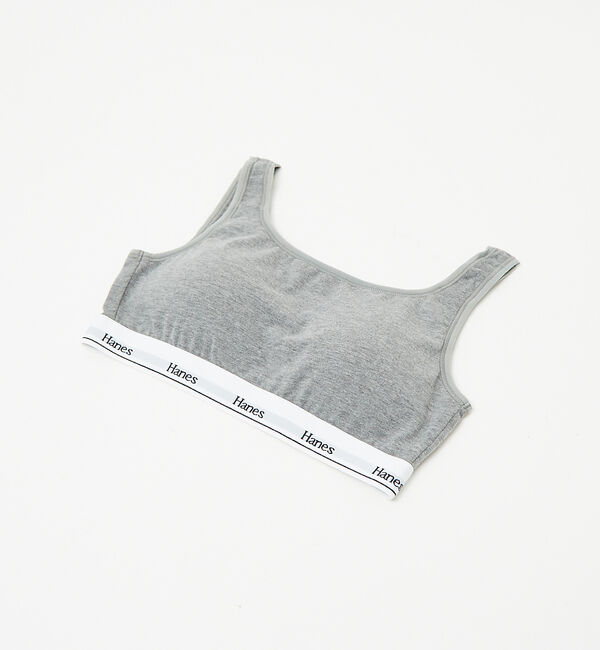 Rouge vif「【Hanes / ヘインズ】ソフトブラ / ブラジャー / ブラトップ」|インナー|グレー