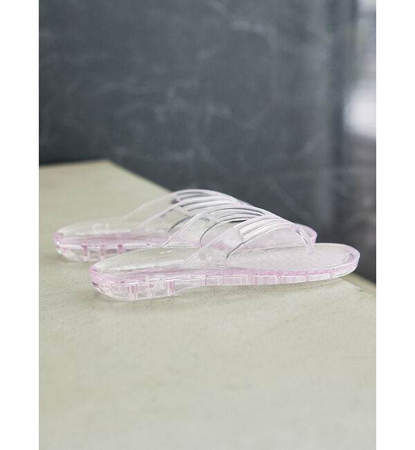 Rouge vif「別注【LAROUTE &times; GYOSAN】ロゴプリント ギョサン / ビーチサンダ」|サンダル|