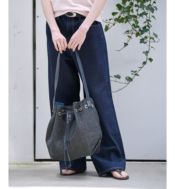 Rouge vif「【Ampersand / アンパサンド】basket like bag/AP24」|ショルダー・メッセンジャー|