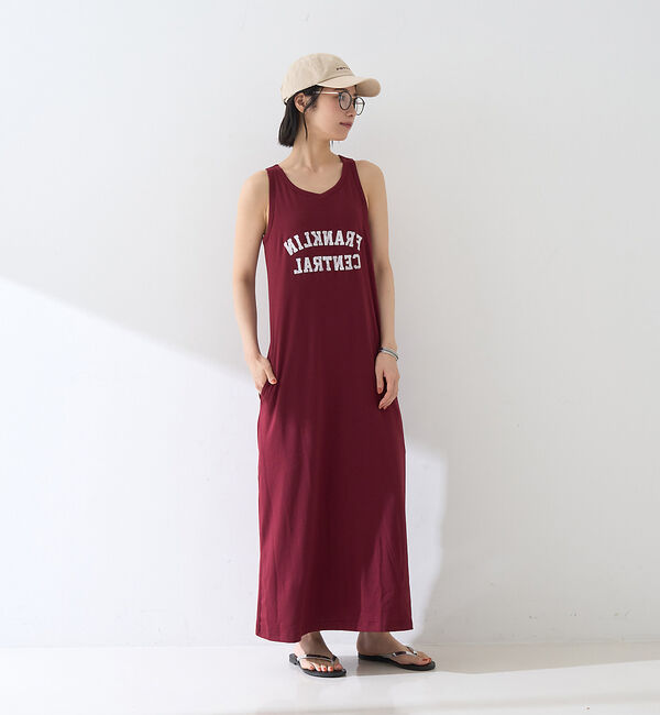 Rouge vif「【ST.JOHNS 3RD CLUB/セントジョンズサードクラブ】パット付ロゴタ」|ワンピース|