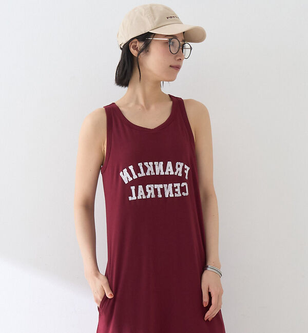 Rouge vif「【ST.JOHNS 3RD CLUB/セントジョンズサードクラブ】パット付ロゴタ」|ワンピース|