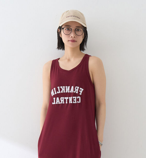 Rouge vif「【ST.JOHNS 3RD CLUB/セントジョンズサードクラブ】パット付ロゴタ」|ワンピース|