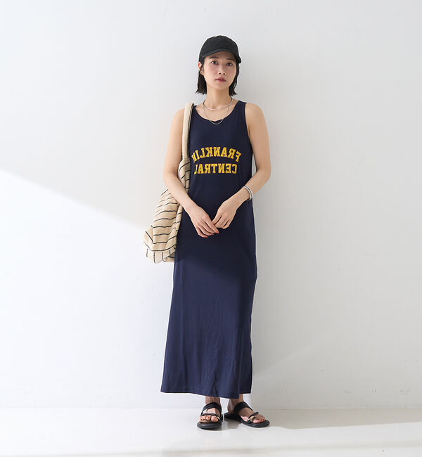 Rouge vif「【ST.JOHNS 3RD CLUB/セントジョンズサードクラブ】パット付ロゴタ」|ワンピース|