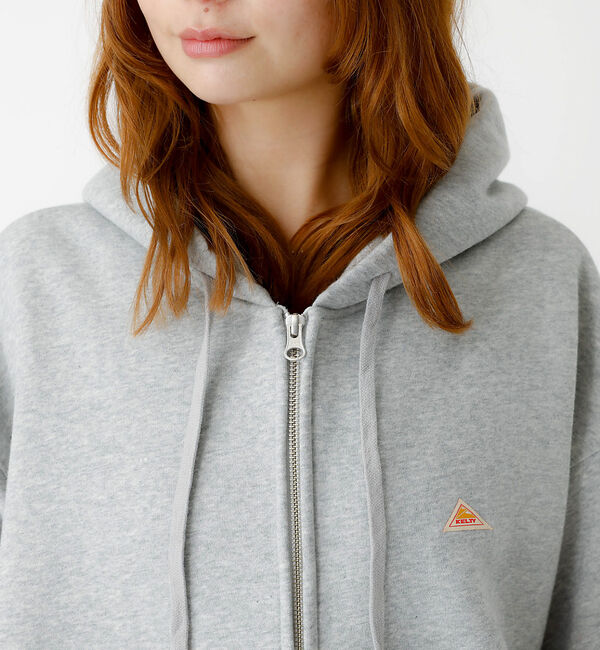 Rouge vif「【KELTY/ケルティ】ミニロゴクロップドジップパーカー / フーディ」|パーカー|