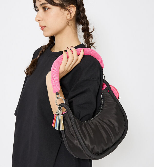 Rouge vif「【cheek/チーク】rund shoulder C25001　ショルダーバック」|ショルダー・メッセンジャー|