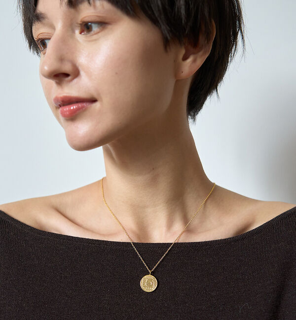 Rouge vif「【Chibi Jewels/チビ・ジュエルズ】ナンバーコインネックレス Numb」|ネックレス|