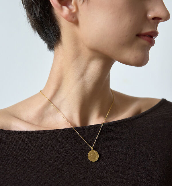 Rouge vif「【Chibi Jewels/チビ・ジュエルズ】ナンバーコインネックレス Numb」|ネックレス|