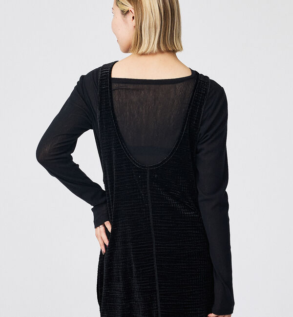 Rouge vif「【Keena/キーナ】ベルベットタンクワンピース/上品/お出かけ/ワンピース【W」|ワンピース|