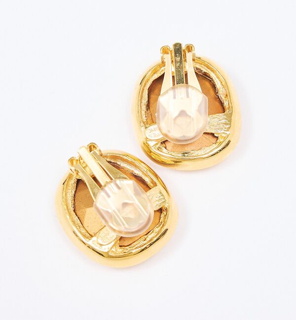 Rouge vif「【Kenneth Jay Lane/ケネス ジェイ レーン】アメジストイヤリング」|ピアス|