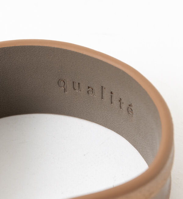 qualite「レザーバングル」|ブレスレット・バングル|