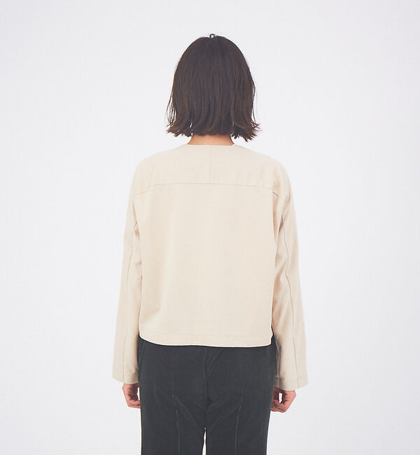 qualite「ポンチフォルムブルゾン」|ブルゾン・スタジャン|