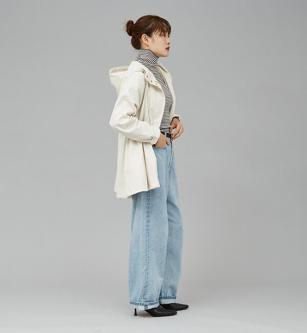 qualite「ドローストリングマウンテンパーカ」|パーカー|