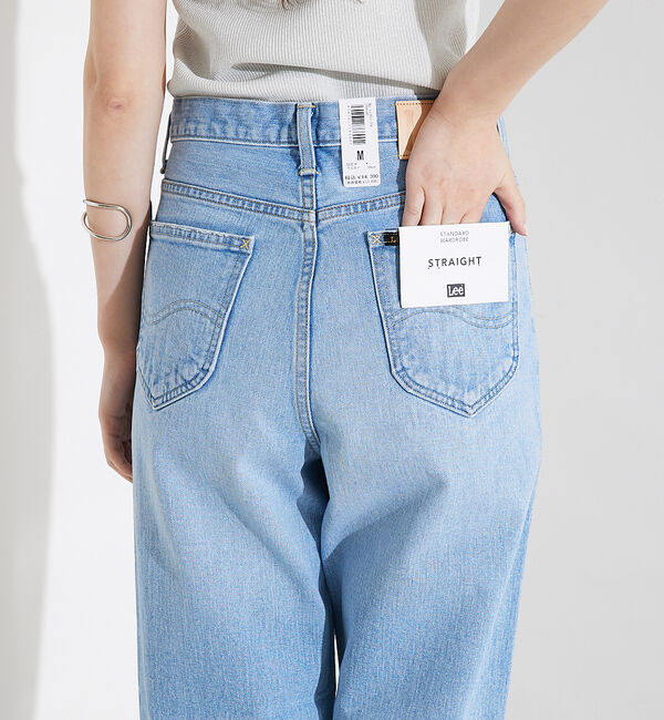 qualite「【Lee】STRAIGHT（L.USED）ストレートデニム」|デニム|