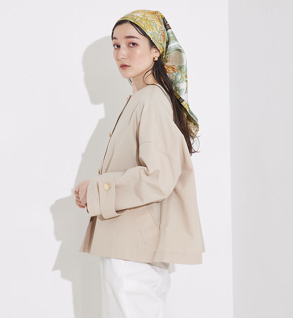 qualite「【manipuri】サキュレントガーデン/88&times;88」|バンダナ・スカーフ|