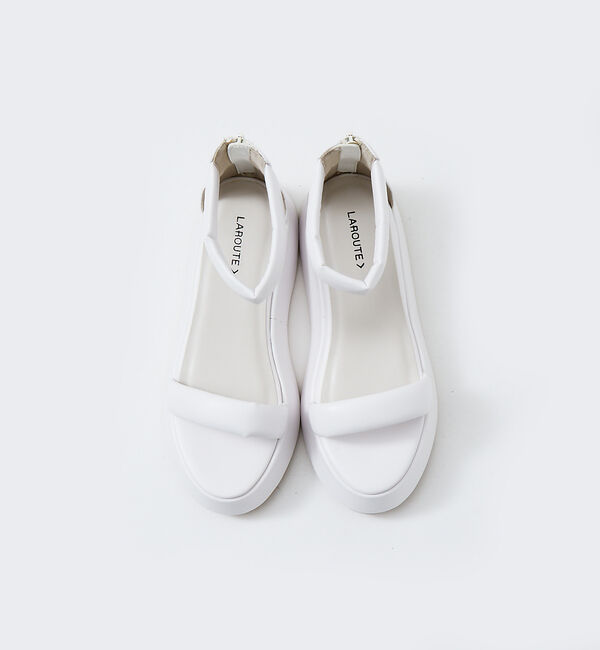 AU BANNISTER「【LAROUTE】チューブベルトボリュームサンダル」|サンダル|