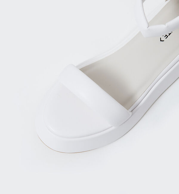 AU BANNISTER「【LAROUTE】チューブベルトボリュームサンダル」|サンダル|