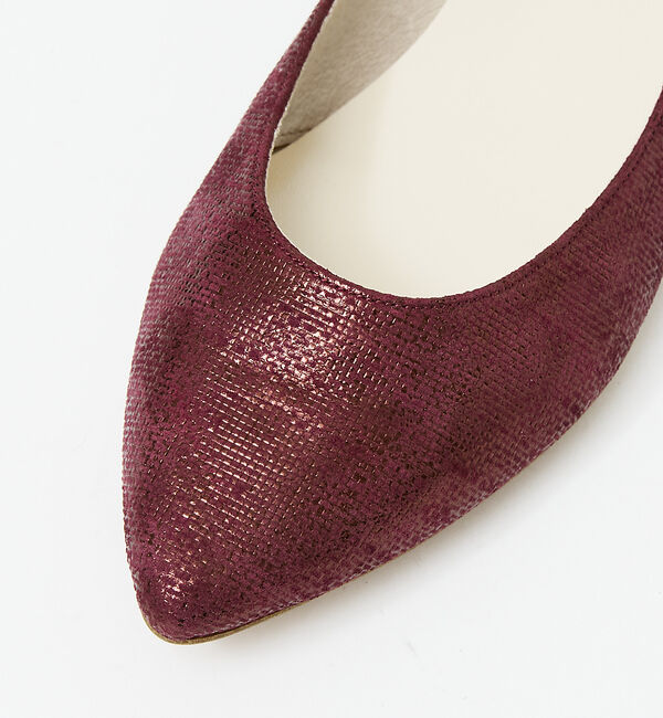 AU BANNISTER「【累計1万足突破！】ボロネーゼ カッター フラットパンプス」|パンプス|