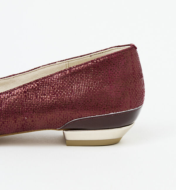 AU BANNISTER「【累計1万足突破！】ボロネーゼ カッター フラットパンプス」|パンプス|