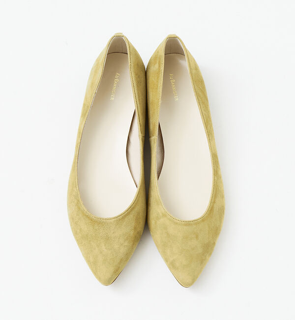 AU BANNISTER「【累計1万足突破！】ボロネーゼ カッター フラットパンプス」|パンプス|