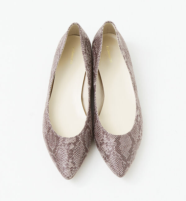 AU BANNISTER「【累計1万足突破！】ボロネーゼ カッター フラットパンプス」|パンプス|