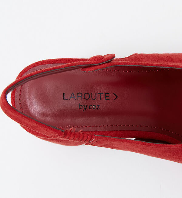 AU BANNISTER「【LAROUTE &times; COZ】プラットフォームサンダル」|サンダル|