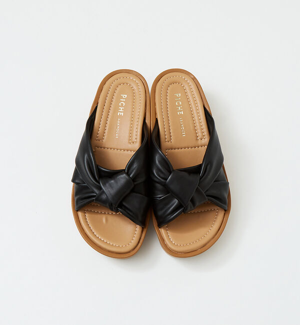 AU BANNISTER「キルティングボリュームソールサンダル」|サンダル|