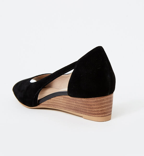 AU BANNISTER「バタフライカット　スクエアオープントゥパンプス」|パンプス|