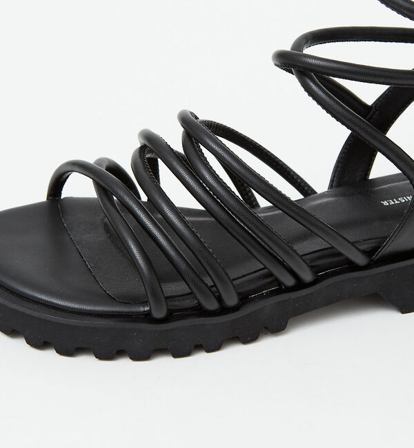 AU BANNISTER「【WEB限定】華奢ストラップ スポーツサンダル」|サンダル|