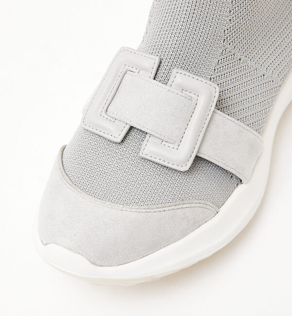 AU BANNISTER「【最高スニーカー】モチーフ付きストレッチシューズ」|スニーカー|