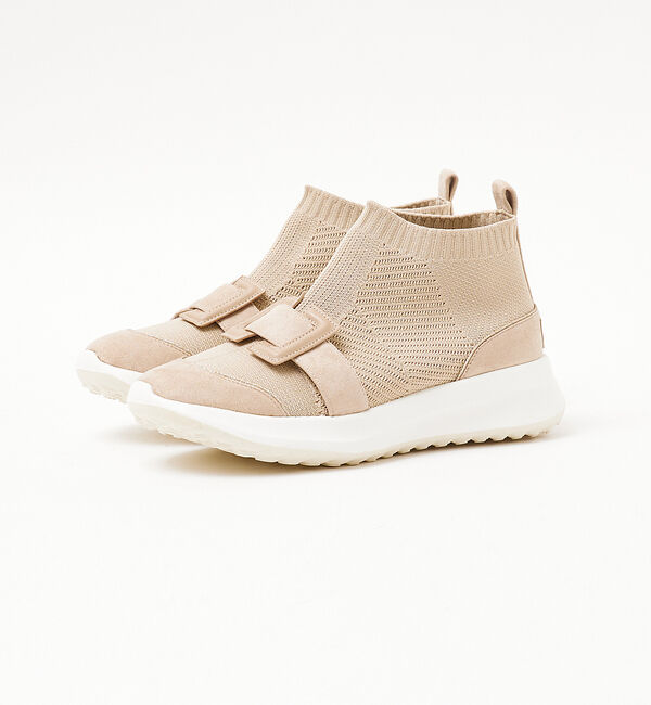 AU BANNISTER「【最高スニーカー】モチーフ付きストレッチシューズ」|スニーカー|