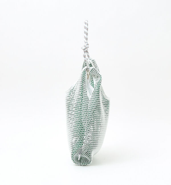 LOWELL things「【ミニポーチ付き】メッシュホーボー2WAYBAG」|トートバッグ|