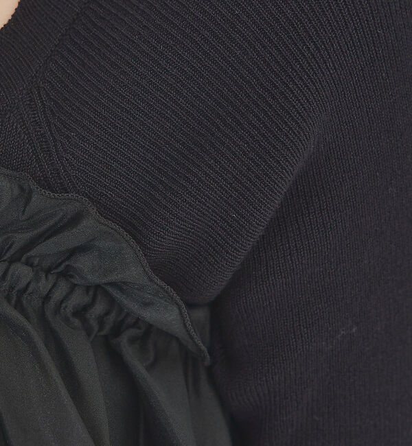 SELFIST「マルチWAYフリル付ニット」|ニット・セーター|