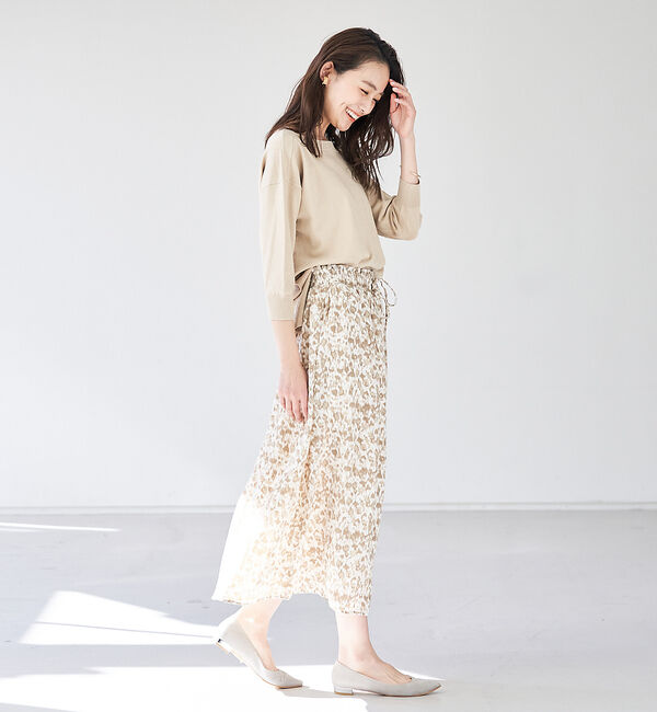 abahouse mavie「【セットアップ対応】プリーツスカート」|スカート|