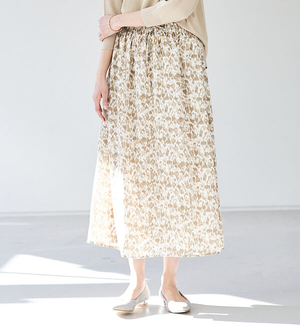 abahouse mavie「【セットアップ対応】プリーツスカート」|スカート|