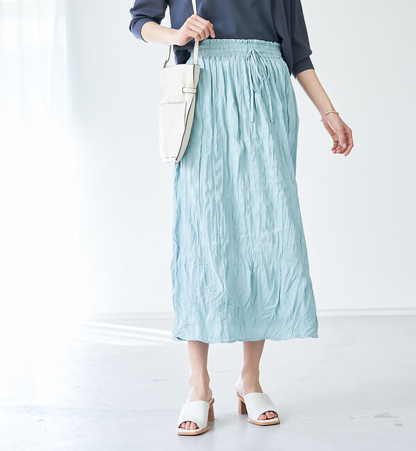 abahouse mavie「【セットアップ対応】プリーツスカート」|スカート|