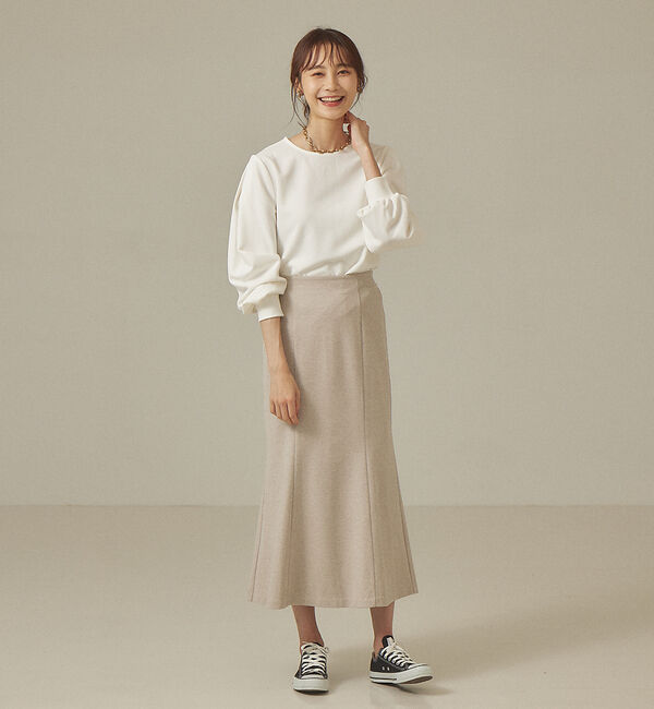 abahouse mavie「【セットアップ対応】カルゼジャージーマーメイドスカート」|スカート|