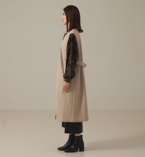 abahouse mavie「【マルチWAY】ジャージーメルトンステンカラーコート」|ステンカラーコート|