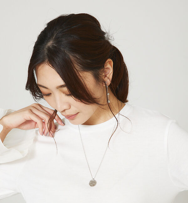 abahouse mavie「ドットサークルモチーフネックレス」|ネックレス|