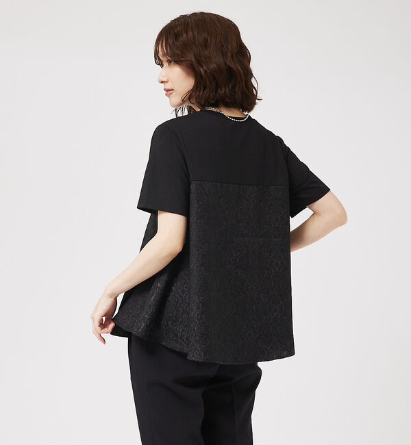 abahouse mavie「ジャガードコンビプルオーバー」|Tシャツ・カットソー|