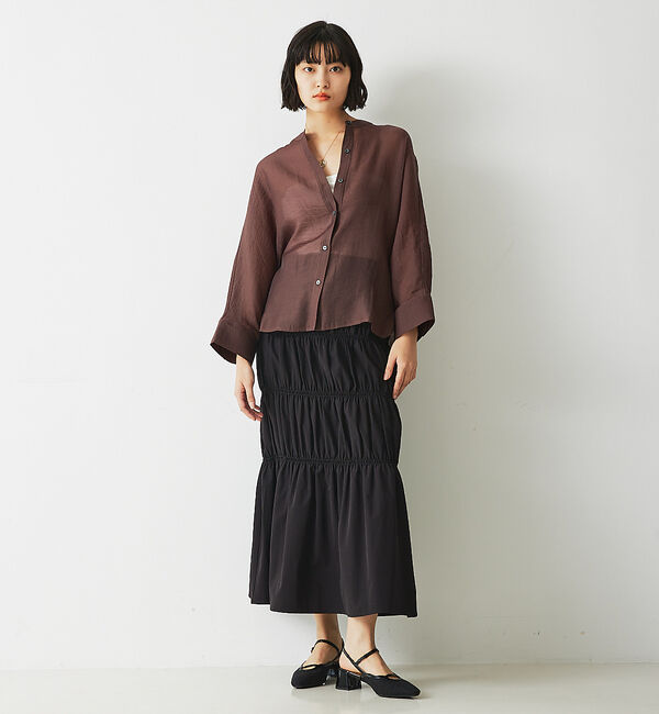 abahouse mavie「シアードルマンシャツ」|シャツ・ブラウス|