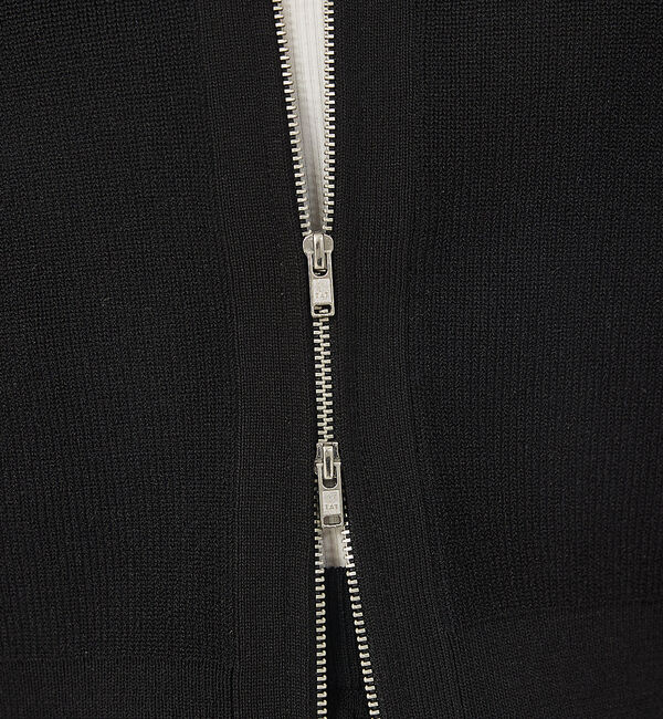 abahouse mavie「【セットアップ対応】ジップニットベスト」|ベスト・ジレ|