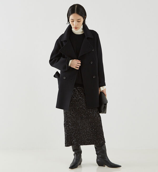 The Store by C' 「【KHAITE】MARFA KNEE HIGH BOOT」|ショートブーツ|