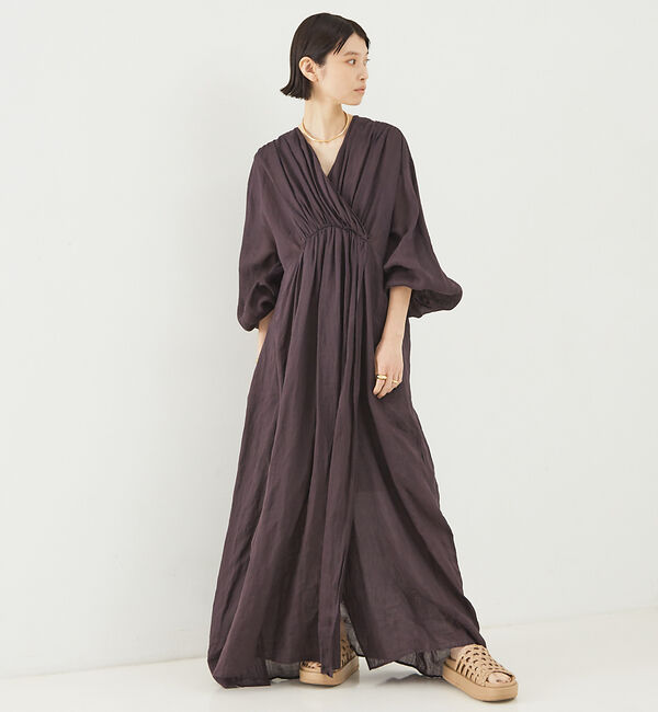 The Store by C' 「【COCUCA】製品染めドレス」|ワンピース|