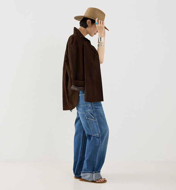 The Store by C' 「【METHODE】NINA in SUEDE／スエードシャツ」|シャツ・ブラウス|
