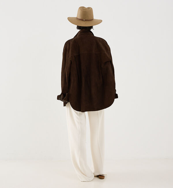 The Store by C' 「【METHODE】NINA in SUEDE／スエードシャツ」|シャツ・ブラウス|